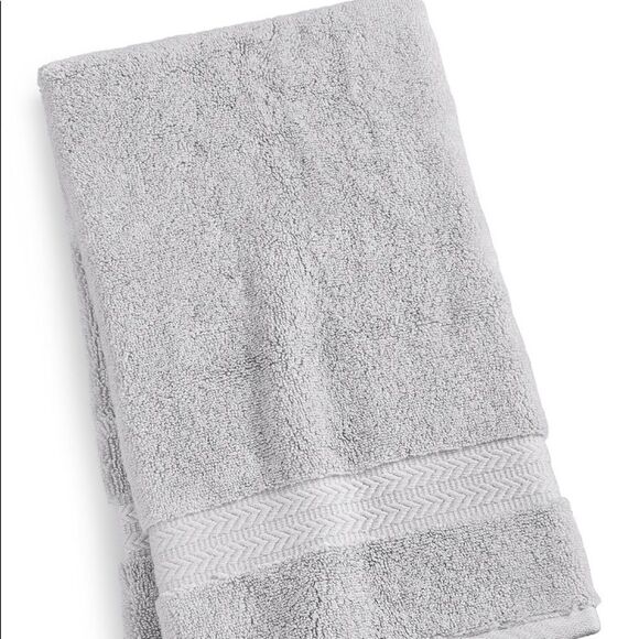 Hotel Collection Finest Elegance 30” X 56”Bath Towel, Color: Mica - Picture 2 of 5